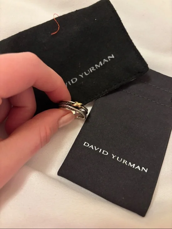 David Yurman crossover ring - Picture 3 of 4